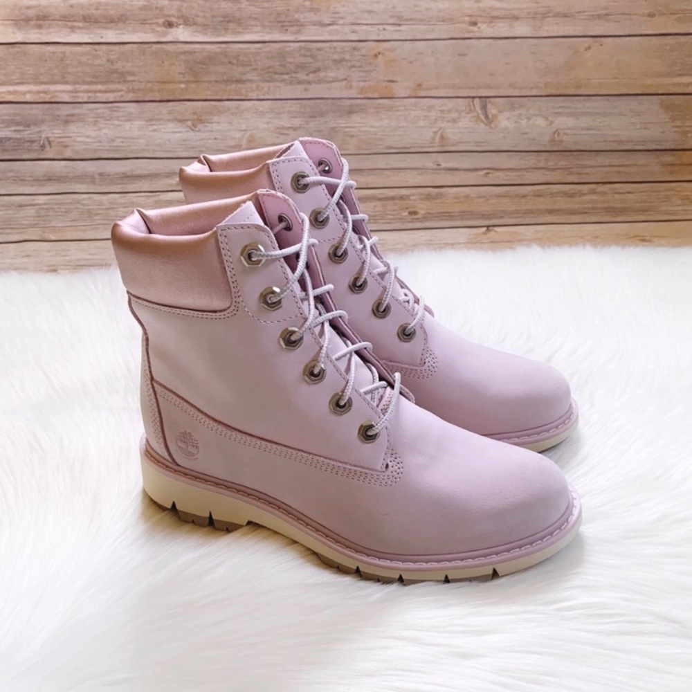 Timberland Lucia Way 6” Pink Waterproof Boots